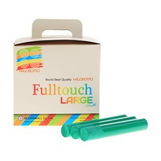 HAGOROMO 碳酸大粉筆, 綠色, 15入