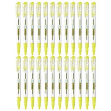 monAmi Essenti Soft 柔和螢光筆 C, 柔和黃, 24個