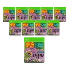 이지피아 툭툭 블럭2 애완동물만들기 물고기 블록놀이 완구 120p 10세트, 혼합색상