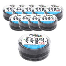 이지피아 툭툭 블럭 리필 40g 10p, 검정