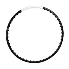 naria Spobank 按摩呼啦圈, 0.9公斤, 黑+白