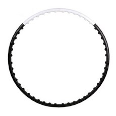 naria Spobank 按摩呼啦圈, 1公斤, 黑+白