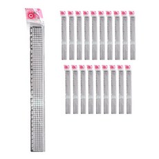 블루마토 정방향칸무늬 자H 30cm 개별포장, 혼합색상, 20개