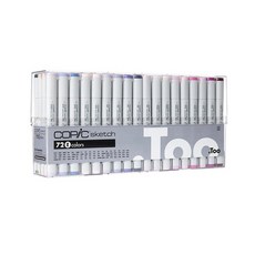 COPiC 酷筆客 繪圖麥克筆組 E款, 72 種顏色, 1套