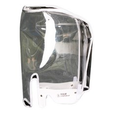 PGA투어 퓨어 골프백 후드커버 투명, 화이트