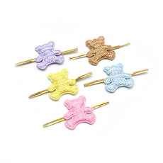 可愛熊領結, 60個, 混合顏色