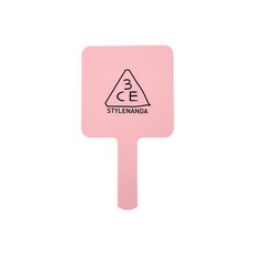 3CE 미니 사각 손거울, 핑크 루머, 1개