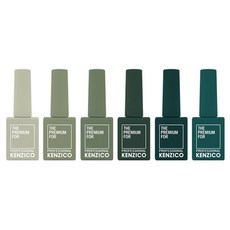 KENZICO 單色指甲油 6入, 混色, 1套