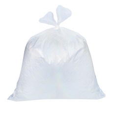 DAMDA 易綁式垃圾袋 透明 100入, 40L, 1個