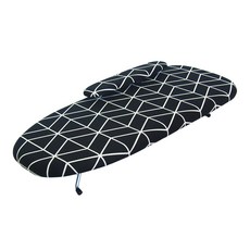 Narsa Living現代坐式U馬燙衣板, 黑色的, 1個