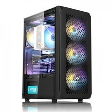 ABKO NCORE壓克力電腦主機殼 彩虹黑, 單品