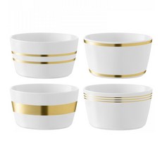 LSA International 裝飾金球 4p 套組 13cm, 混色, 1套