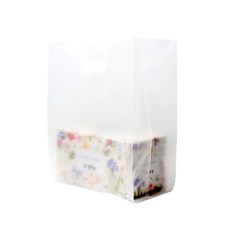 半透明塑膠袋 100組, 混色