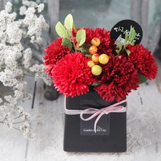 Garden in the City 和諧現代康乃馨核心, 紅色的, 1個