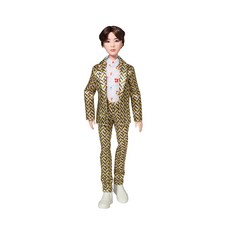 MATTEL 美泰兒 防彈少年團官方偶像球形關節娃娃 Suga, 29厘米, 混色
