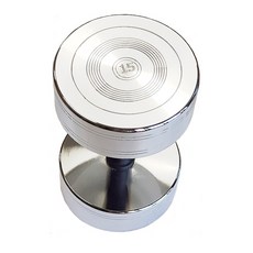 強力三重鍍鉻啞鈴D, 15kg