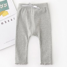 JOY MULTI 羅紋蝴蝶結新生兒內搭褲
