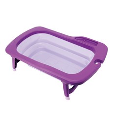 마더스로렐라이 디럭스형 접이식 아기욕조, 퍼플
