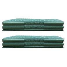 버팔로 캠핑 2단 매트 2p, 그린