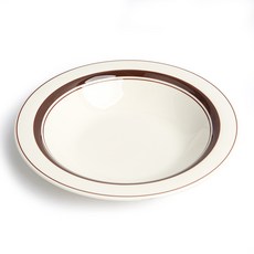 Carnesuzu Snow Tone 義大利麵碗 232mm, 棕色, 1個