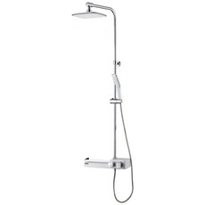 DOOJIN 加裝型花灑淋浴柱組, 1組, 白色