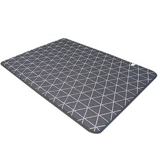 한일생명과학 EMF 육각패턴 전기매트 YKM-00, 블랙(YKM-003), 더블(140 x 200 cm)