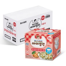 파스퇴르 아이생각 완료기 진밥 레토르트 영유아식 90g, 닭가슴살 + 브로콜리 + 양파 혼합맛, 24개