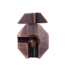 Metal Tour 益智解環鐵絲謎題, 2件, 海洋