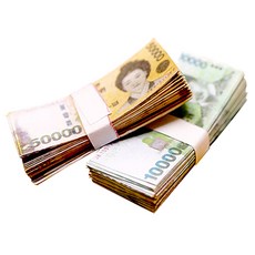 迷你1萬韓元 5萬韓元 鈔票花束 角色扮演道具, 混合色