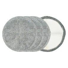 韓國 HAAN 濕拖蒸汽清潔機 超細纖維加大清潔墊 標準型, 4個, 單一商品