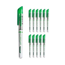 morning glory Pro Machlight 螢光筆, 綠色, 12個