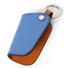 La Chic 牛皮智能鑰匙圈, 天空藍