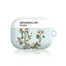 Byeoldaseot Easy-ssok 圖案設計 AirPods Pro 硬殼保護套, 單一商品, 植物花卉