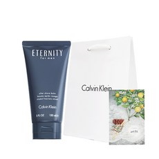 Calvin Klein 男款永恆鬍後膏150ml+服貼面膜+購物袋, 1套