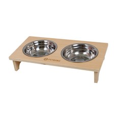 PETRONG 木點Petrong 寵物餐具2 PTR516B, 混色, 1個