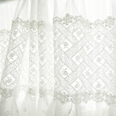 Happytool 花編織圖案平衡, 白色的