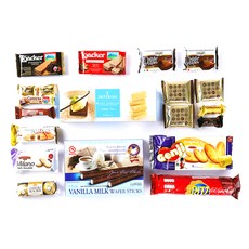 點心餅乾組 B款, 15種零食餅乾, 1組