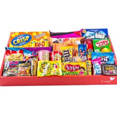 告白餅乾零食禮品組, 25種零食餅乾, 1組