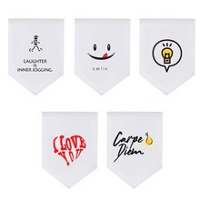 159 壁掛橫幅掛飾 5件組, 混合色