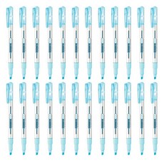 MONAMI 慕那美 Soft螢光筆, 24個, 柔和的藍色