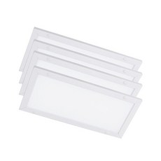 LED嵌入式平板燈 600 x 300 mm M型條 25W 4入, 晝光色