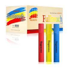 HAGOROMO 碳酸粉筆 3色 72入, 混合色