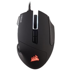 CORSAIR 海盜船 Scimitar RGB Elite 電競有線滑鼠 RGP0029, 黑色