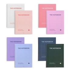 ICONIC 基本橫線筆記本, 混合顏色, 8個