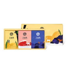 오설록 제주숲 동화 티백 미니 3종 세트, 산도롱 산딸기 + 돌코롬 망고 + 곱들락한 블루베리, 1세트