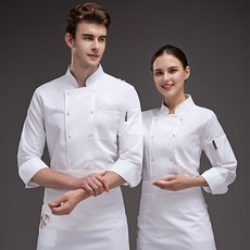 lovinglab 男女通用長袖廚師服上衣 CLT-07