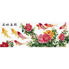 Joy Cross Stitch 11 Count Cross Stitch 打印套組 90803, 1套, 混色