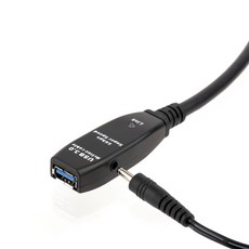 NEXTU USB3.0 訊號延伸線 + 變壓器 NEXT-USB10U3PW, 1個, 10m