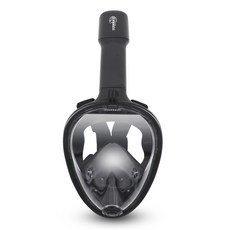 DIVEEPRO 浮潛全臉面罩, Black