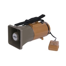 SAMJOO ELECTRONICS 小型擴音器 麥克風 警報器 哨音功能, JE-583MSW, 混合色, 1個